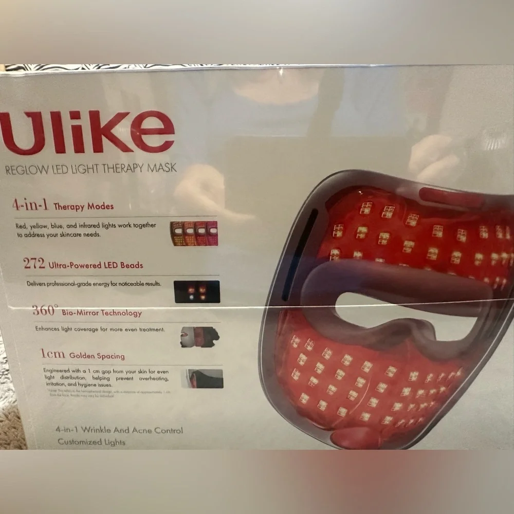 Ulike Reglow LED Light Therapy Mask - White